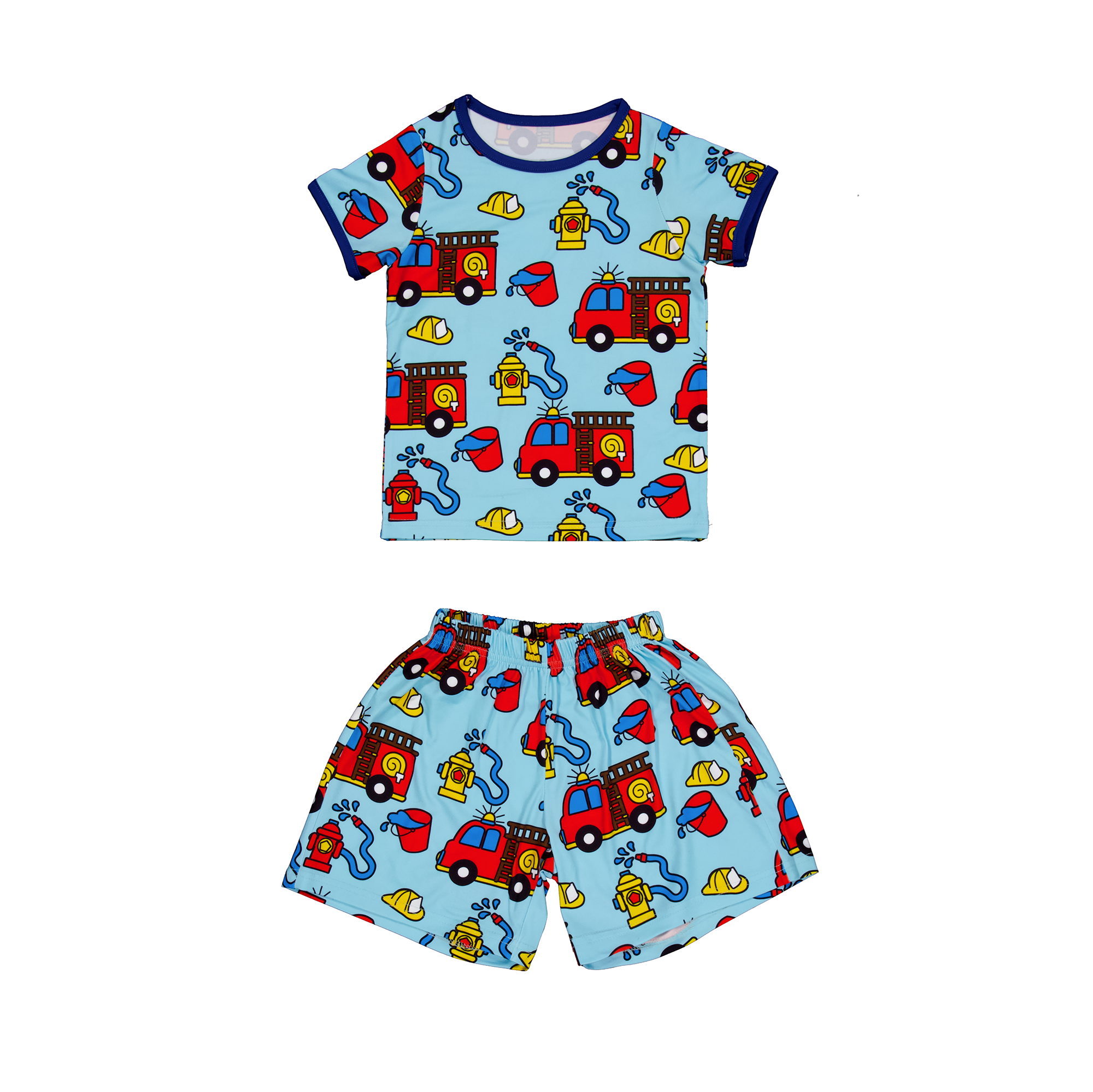 ABC SKIN SET-나인원원(반팔+반바지)