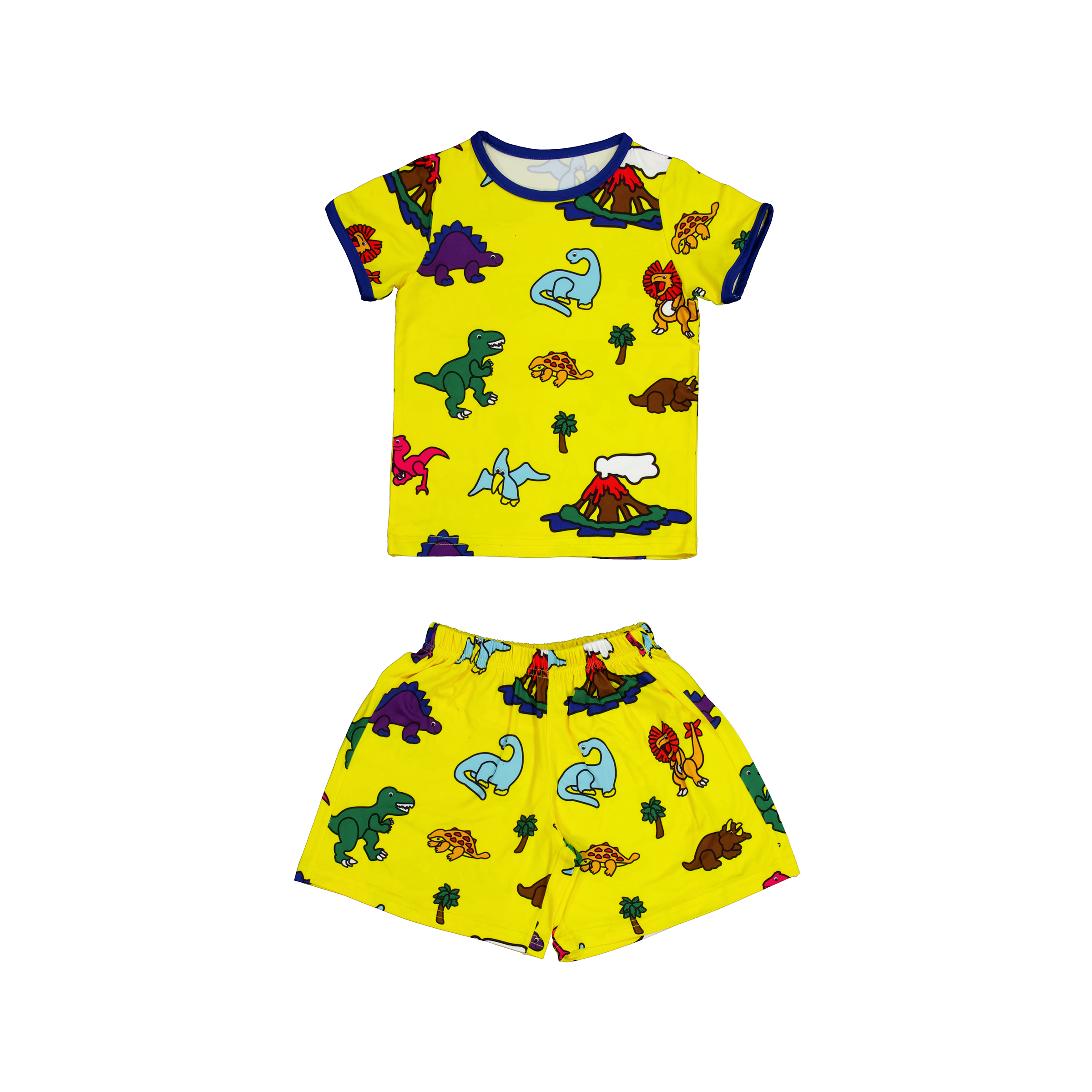 ABC SKIN SET-공룡월드(반팔+반바지)