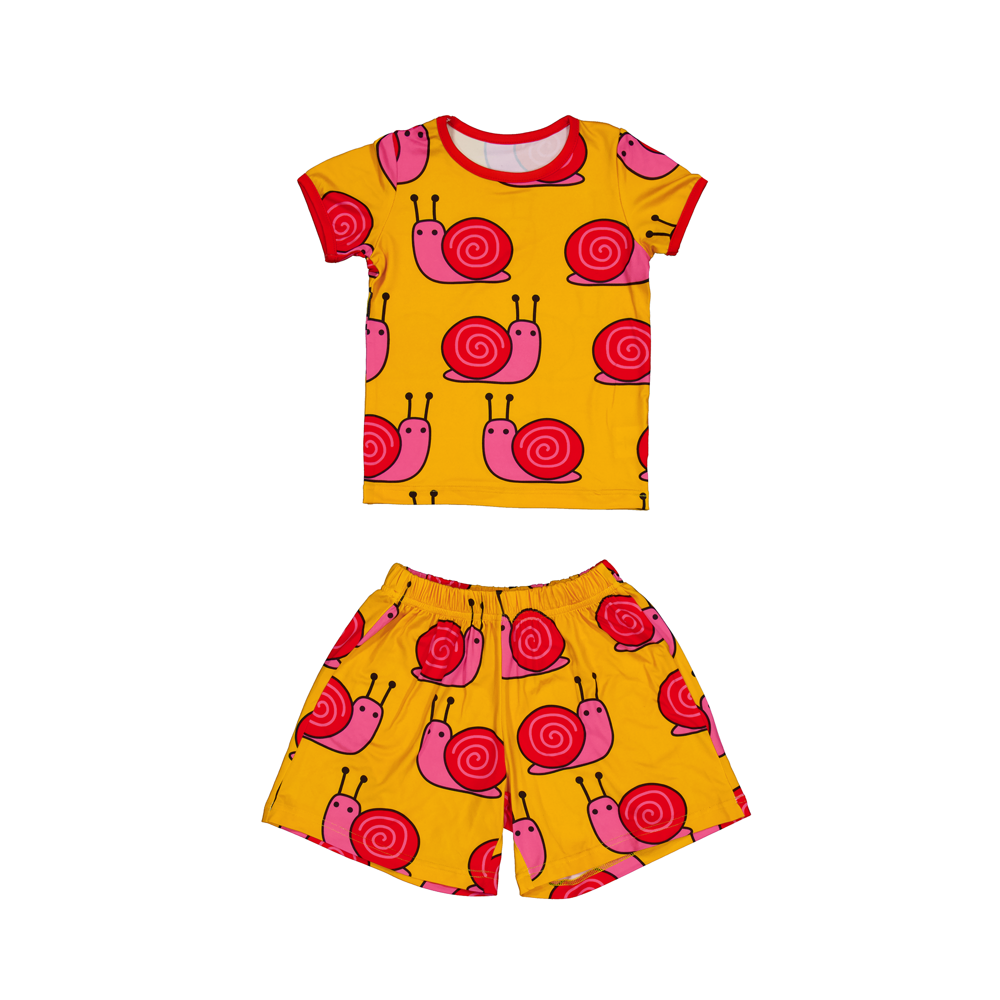 ABC SKIN SET-달팽이 (반팔+반바지)