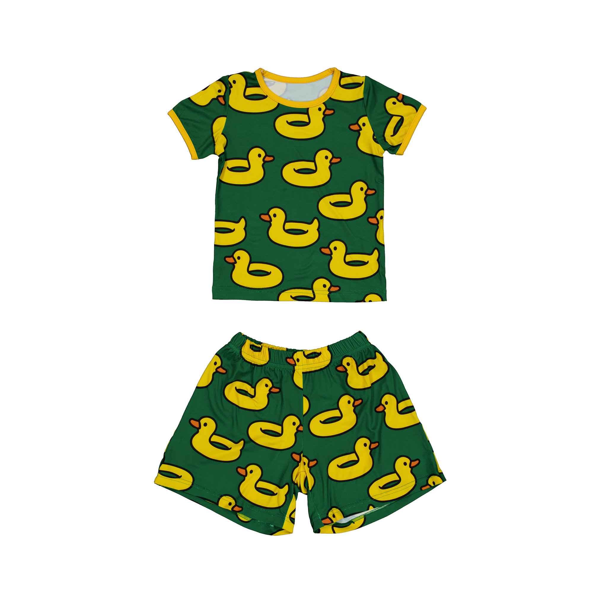 ABC SKIN SET-병아리 튜브 (반팔+반바지)